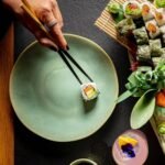 Silk Green Salad Plate 22 x 5,5 cm - Image 6