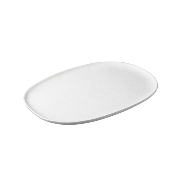 White Spotted Platter 35 cm