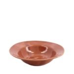 Complements Potter Pasta Plate 25 CM Terracotta