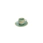 Silk Green Espresso Cup & Saucer 130ml