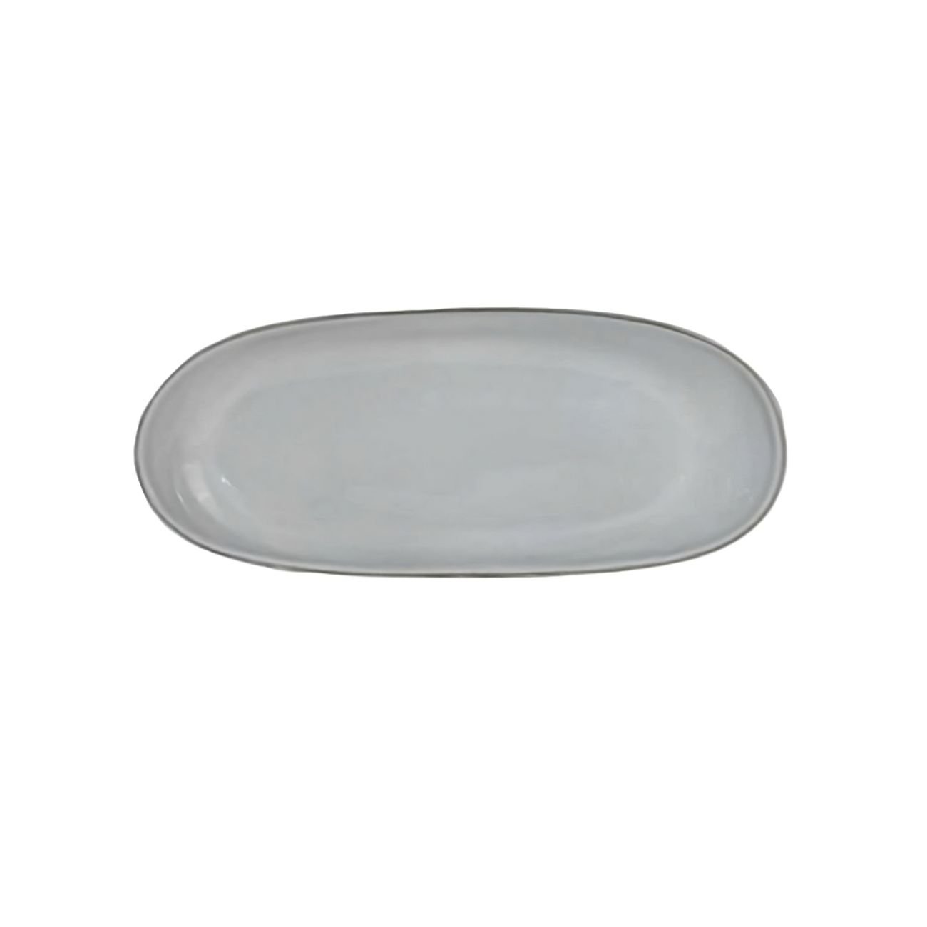 UBUNTU7567 Ubuntu Narrow Platter 30cm Stone - Image 1
