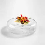 Boro Crackled Plate 17cm