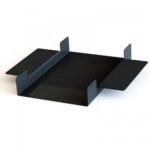 Steel Connector for 2 Level Vario Bread Display Black Mat Steel