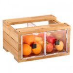 Bread Display Vario Double With Solid Wood Case Stackable
