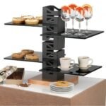 atrax starter kit 1 tower 35w x 65l x 60h black+black glass