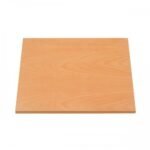 square beech veneer laminate mdf 35x35 cm lacquer coated