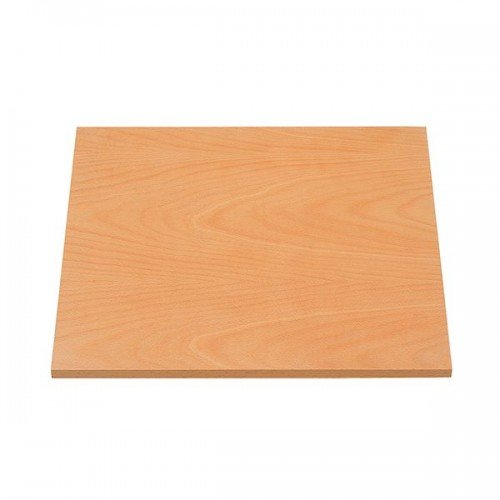square beech veneer laminate mdf 35x35 cm lacquer coated