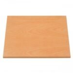 square beech veneer laminate mdf 45x45 cm lacquer coated
