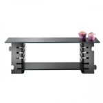 puzzle starter kit 1 column  25w x 85l x 30h black+black glass