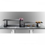 puzzle 2 levels starter kit 2 columns 35w  x 165l x 30h black and black glass