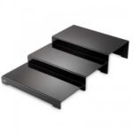 step risers 40cm 3pcs kit black high gloss