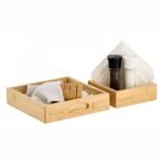 Eco Friendly Mini Bamboo Box 16,5x16,5x5,5h