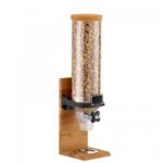 Cereal Dispenser Vario 4 Lit Solid Wood Base