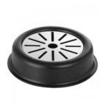 Drip Tray with Stainless Steel Grill Black