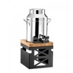 Milk Dispenser Atrax 5 Lit Black Steel Base