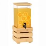 Juice Dispenser CRATE 6Lit Eco Friendly Bamboo Natural Finish