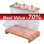 ergon  cereal pick n mix 3x6 l lacquer coated wood  natural finish