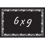 Card Wave 6x9cm Pvc1mm Rewritable Without Stand 12pcs Pack