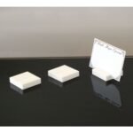 white card stand plexiglass 3pcs pack