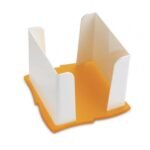 trendy bicolor acrylic napkin holder for napkin 24 x 24 cm