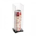 acrylic cup holder for medium cups (2-3 scoops) black