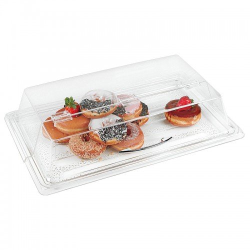 kit cover+ clear tray folding to length GN1/1 (1+1pc)