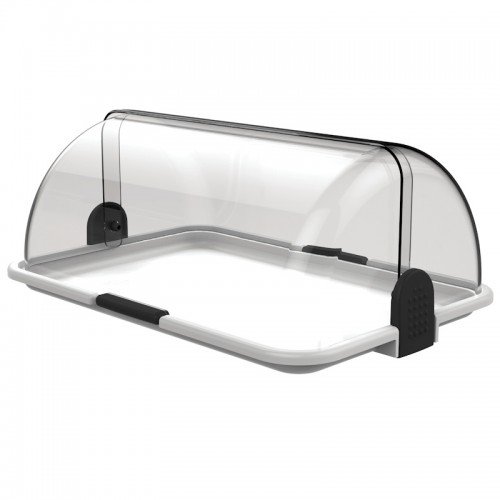 RollTop Cover with Tray Large 47x32x20H  White