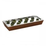 Eco friendly bamboo cooling tray 22x51cm