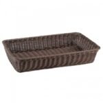bread basket polyrattan gn 1/1 10cmH old wood look
