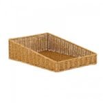 Bread Basket Polyrattan Rectangular SeaGrass  30x45cm