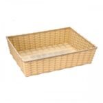 bread basket polypropylene 40 x 30 x 10cmH  natural