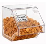 scoop bin cube design 10 liters with tilt door