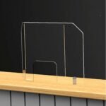 counter top plexiglass protective shield 70x50h profit line