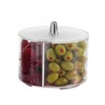 crystal clear container 1.3 Lit with lid