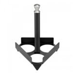 Buffet Stand For Stackable Bowls D6cm Black  Steel Without Bowls