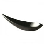 party spoon boat 11 x 4,5cm black