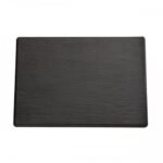 black slate look melamine board 32,5 x 26,5 cm gn 1/2