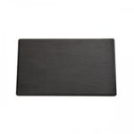 black slate look melamine board 26,5 x 16,2 cm gn 1/4