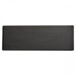 black slate look melamine board 53 x 16,2 cm gn 2/4