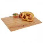 oak woodgrain melamine board 32,5 x 26,5 cm gn 1/2