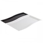 2-s contemporary platter 53 x 32,5 x 2h cm gn 1/1 white