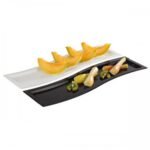 1-s contemporary platter 53 x 16,2 2h cm gn 2/4 black