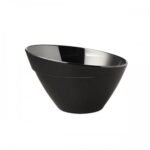 balance melamine bowl φ 24,5 x 15h cm black