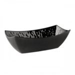 tao melamine bowl rect. 32,5 x 17,5 x 10h cm black