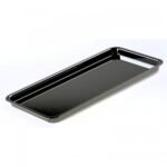Market Incounter Tray 22x44cm Black 2.5cm Depth