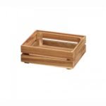 Crate Solid Acacia Wood Frame GN1/2 32,5 x 26,5 x 10hcm