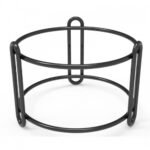 Squillo Buffet Riser for stackable bowls D17x10h Black Mat Steel