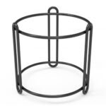 Squillo Buffet Riser for stackable bowls D17x15h Black Mat Steel