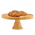 cake stand  Eco Friendly Bamboo  φ 30cm  12cm height without cover