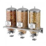 classix design commercial dispenser 3 x 4 liters stainless steel